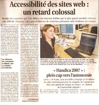 article de presse Le Progr&egrave;s